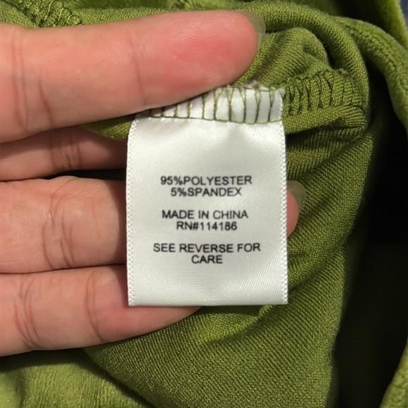 Juicy Couture Green Elastic Waist Mini Skirt Velour - Picture 5 of 5